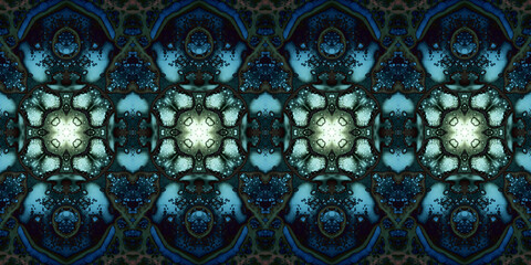 Seamless panorama pattern abstraction. The texture is panoramic