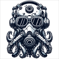 OCTOPUS AND CYBORG © nidfamily