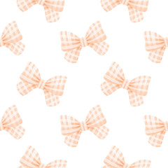 Pastel ribbon seamless pattern