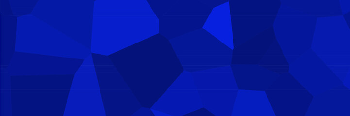 abstract blue background with voronoi shape