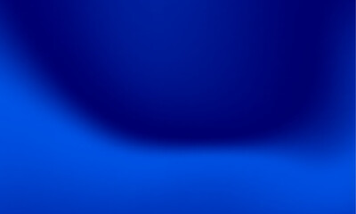 Abstract blue background, Blue curve design smooth shape by blue color with blurred effect - 771198528