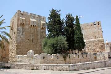 Jerusalem Israel 08/20/2023. The city of Jerusalem is the capital of the state of Israel.