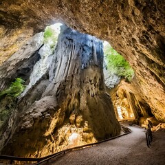 Subterranean Wonder: Jachymka Cave in Moravian Karst, Czech Republic"