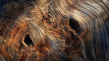 the intricate grains of aged oak in soft morning light. - obrazy, fototapety, plakaty