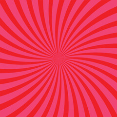 red color burst background. Vector illustration