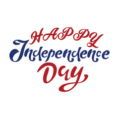 USA Independence Day wishing post vector design