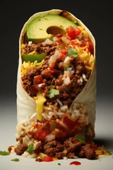 Sierkussen Restaurant Burrito close up view.  © Twomeows_AS