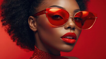 portrait of a woman with red hair