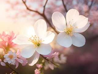 cherry blossoms