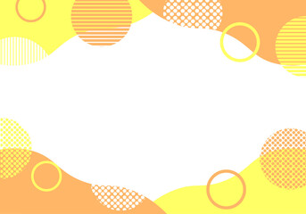 パステルカラーな幾何学模様の背景素材