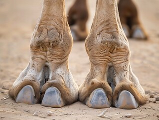 Picture of a camel's toe