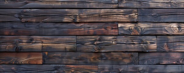 Rustic wooden texture wide banner.