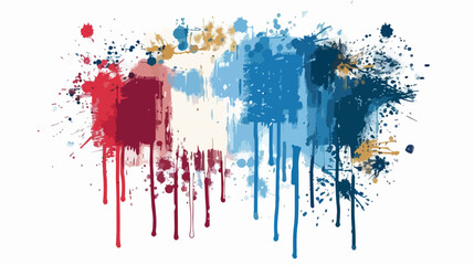 Abstract grunge brush background vector flat vector isolated