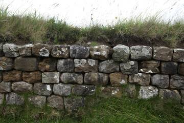 Along the Hadrian's wall between Twice Brewed and Chollerford - Northumberland - England - UK © Collpicto