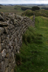 Along the Hadrian's wall between Twice Brewed and Chollerford - Northumberland - England - UK © Collpicto