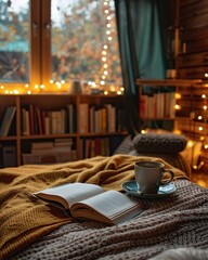 Remote book club, monthly reads, deep discussions, screenshared insights, thoughtful evening , high-resolution