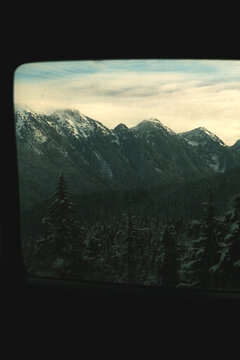 Mount Baker Mountain Scape Scene