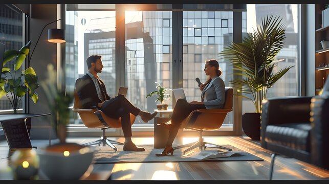 A team of employees who pay attention to collaboration and collaboration forms harmonious relationships and interaction in the work environment.