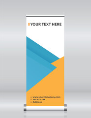 Rollup banner in vector eps.