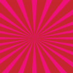 candy color sunburst background. Abstract pink cream sunbeams design wallpaper. Colorful lines for template, banner, poster, flyer. Sweet rotating cartoon swirl or whirlpool. Vector backdrop