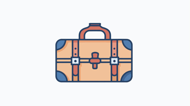Extra baggage icon line symbol. Premium quality 