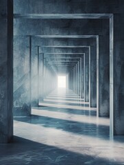 "Mysterious Maze of Interconnecting Corridors and Hallways"