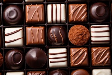 Obraz premium box of chocolates