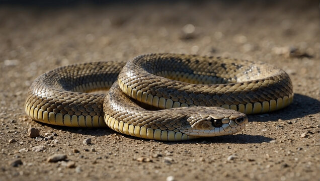 snake in the jungle 