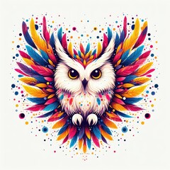 Fototapeta premium Isolated Colorful Bird on a Clear PNG Canvas, Generative AI