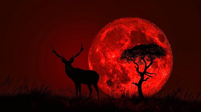 Red moon 
