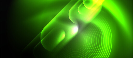 Glowing light neon shiny background. Vector Illustration For Wallpaper, Banner, Background, Card, Book Illustration, landing page