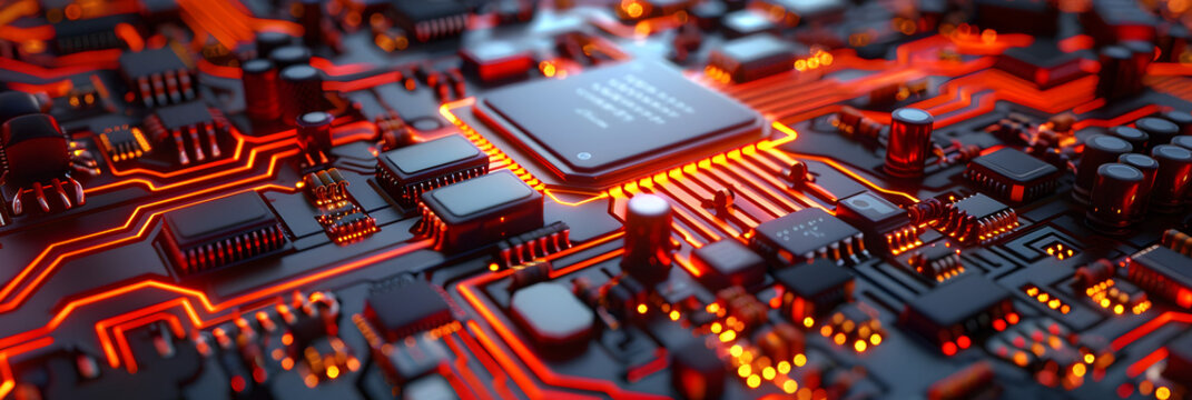 Circuit board with computer cpu, Advanced Hardware: Computer CPU on Integrated Circuitry