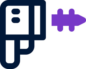 drill icon. vector dual tone icon for your website, mobile, presentation, and logo design.