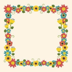 Flower Power Frame