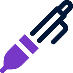 pen icon. vector dual tone icon for your website, mobile, presentation, and logo design.