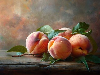 Peaches rise at dawn, their fuzzy skins catching the first light, becoming lanterns that guide the morning 