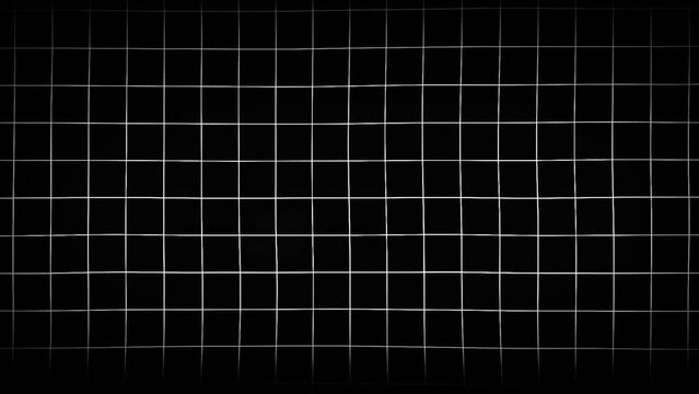 Animation of squares with grid background. Dark Presentation Grid Background Video.