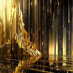 Obraz premium futuretech gradient background