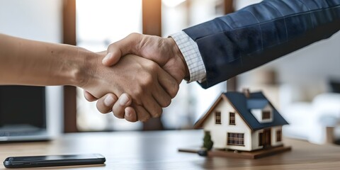 Understanding the Terms of a Home Purchase Agreement with a Real Estate Agent. Concept Real Estate Terminology, Home Purchase Agreement, Real Estate Agent, Home Buying Process