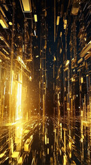 Obraz premium futuretech gradient background