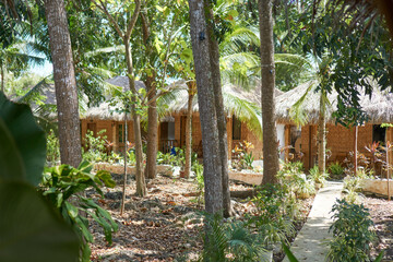 View of resort in Bohol, Philippines