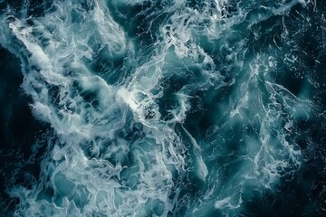 : A body of water with an aerial view, capturing the rhythm of the waves and tides throughout a day, in a time-lapse