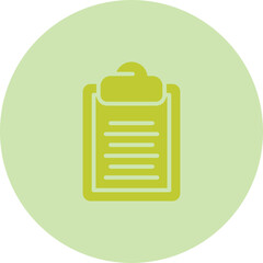 Clipboard Vector Icon