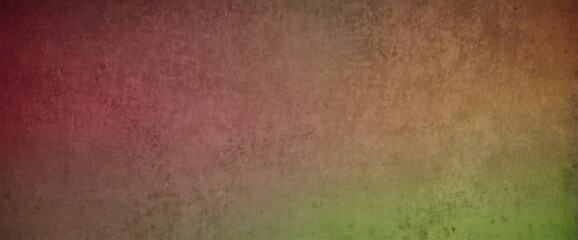 Obraz premium Berry pink to lime green color gradient Apricot orange to lemon yellow color gradient wall texture grunge rough abstract with scratches and small cracks from Generative AI