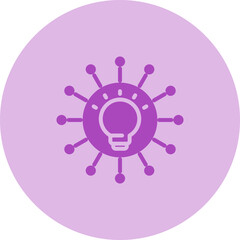 Mind Map Vector Icon