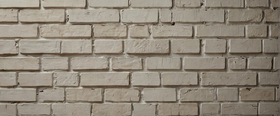 White wall brick texture grunge rough abstract with scratches and small cracks from Generative AI