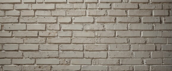 Obraz premium White wall brick texture grunge rough abstract with scratches and small cracks from Generative AI