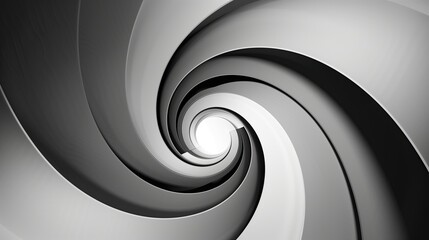 Elegant Spiral Staircase, Modern Architecture