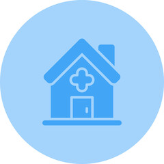 House Medical Vector Icon