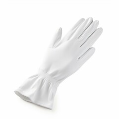 White Gloves isolated on white background